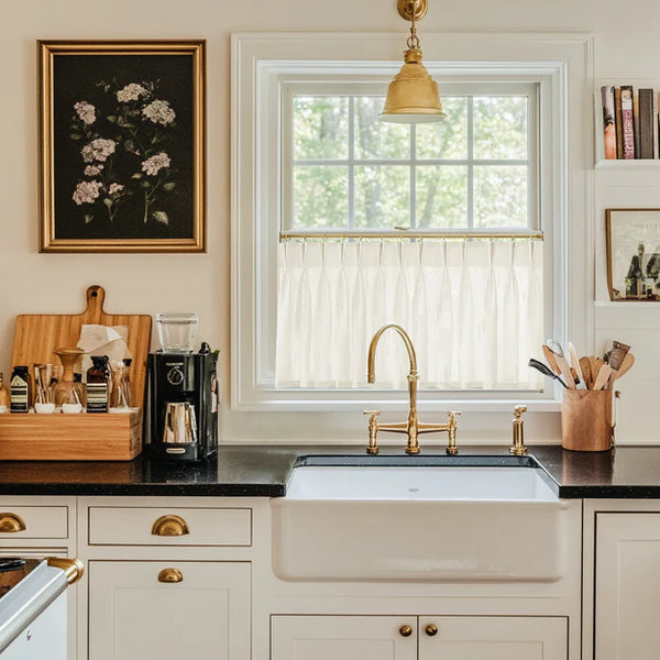 Silk Chic|Sheer|Café Curtains