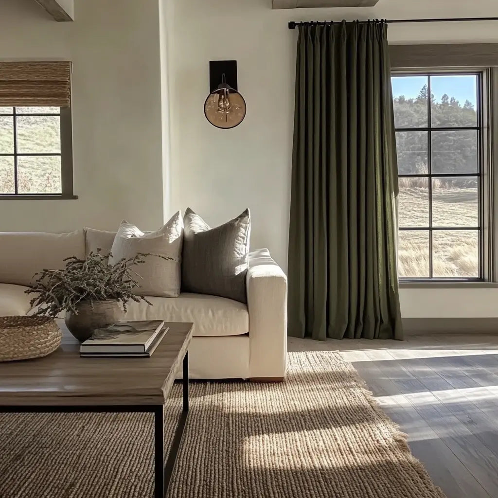 best fabric for living room curtains selection showcasing various materials