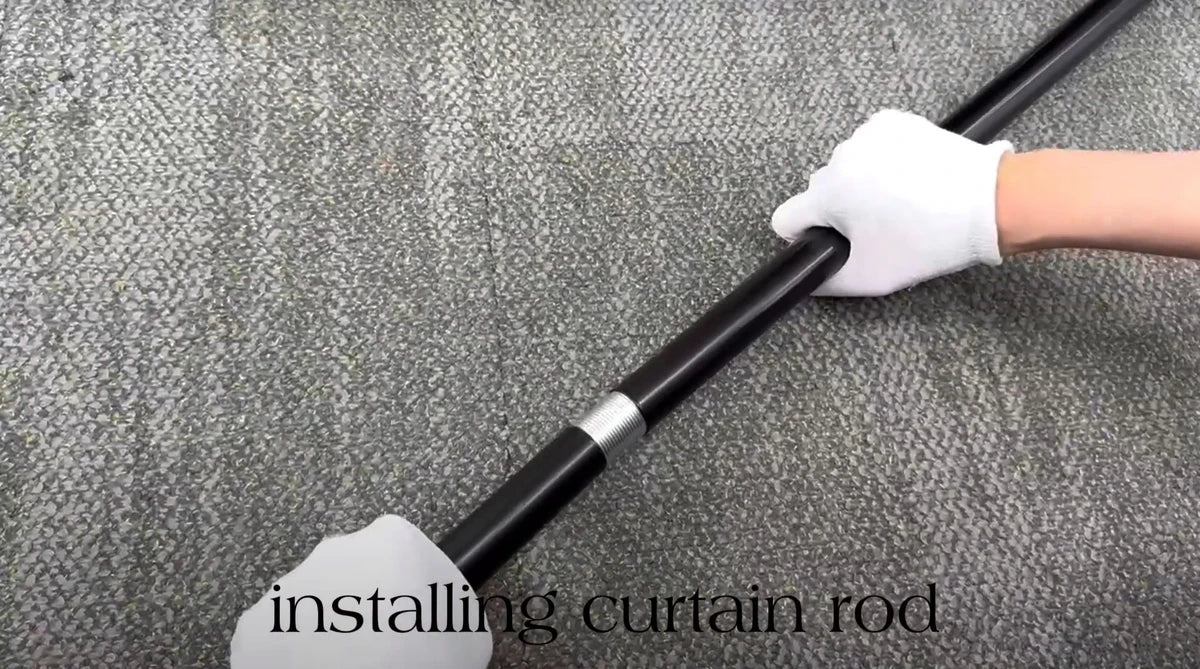 how to hang curtain rods evenly for beautifully styled rooms