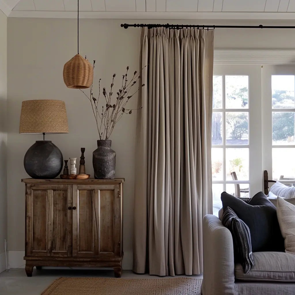 How to choose curtain color effectively with swatches