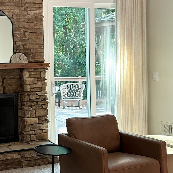 Cloud Cotton Sheer |  Pleated Drapery