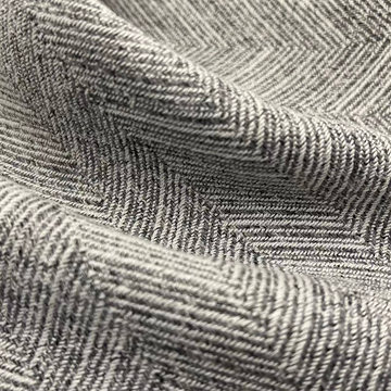 Levi Linen | Herringbone Gray-LH1810