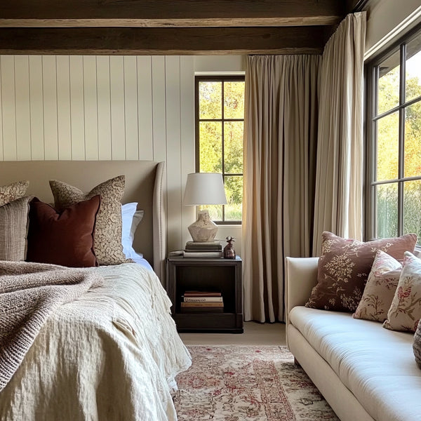 Leona Linen｜100% Blackout Thermal Drapery
