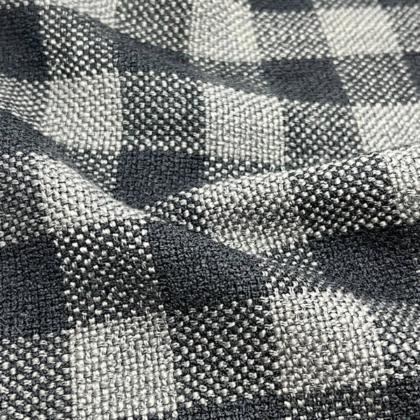 Lucien Linen | Classic Plaid Drapery