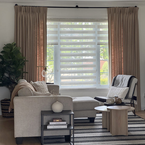 Lena Luxury Linen｜Pleated Drapery