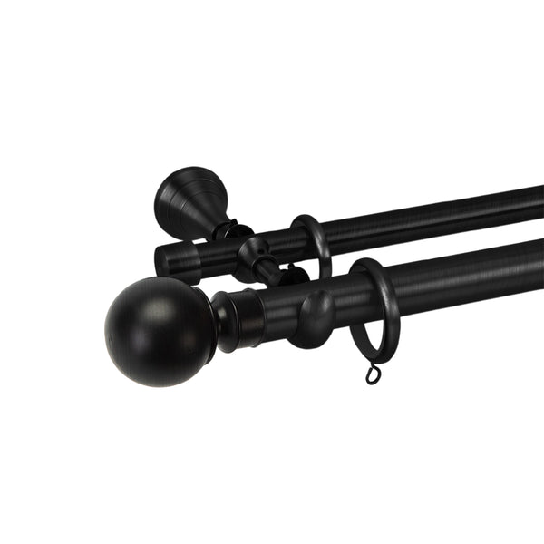 Evelyn | Double Curtain Rod | Customizable