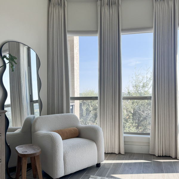 Lena Luxury Linen｜Pleated Drapery