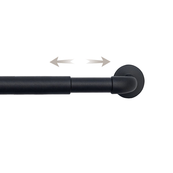 Ruby | Length Adjustable | Café & Door | Curtain Rod