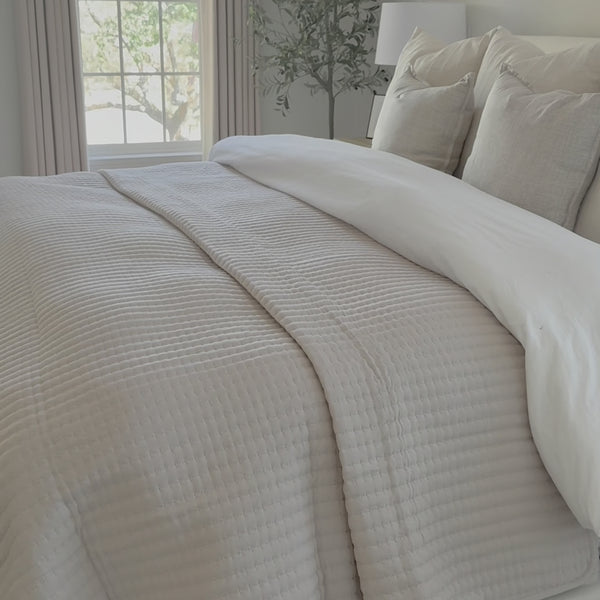 Liam Linen｜Pleated Drapery