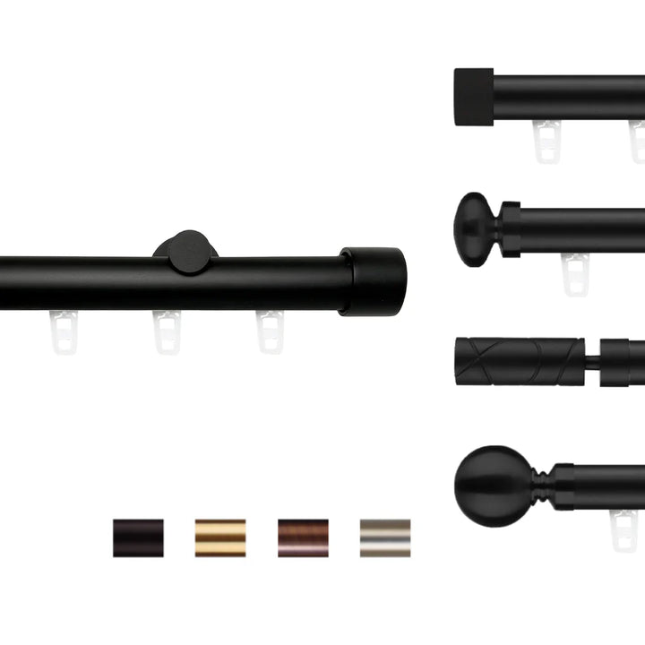 Ronan | Custom Size | Traverse Curtain Rod