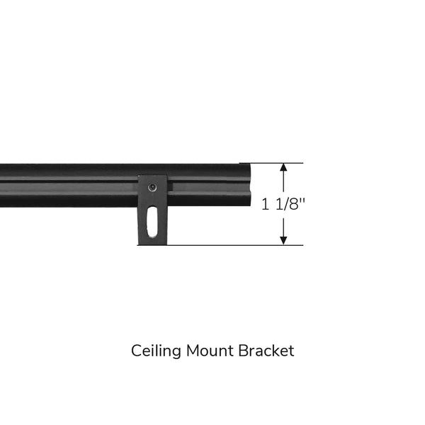 Ronan | Custom Size | Angle Traverse | Curtain Rod