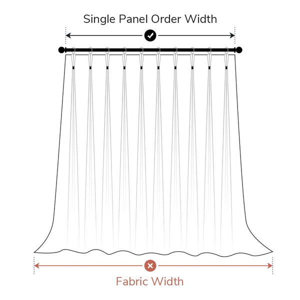 Lena Luxury Linen｜Pleated Drapery