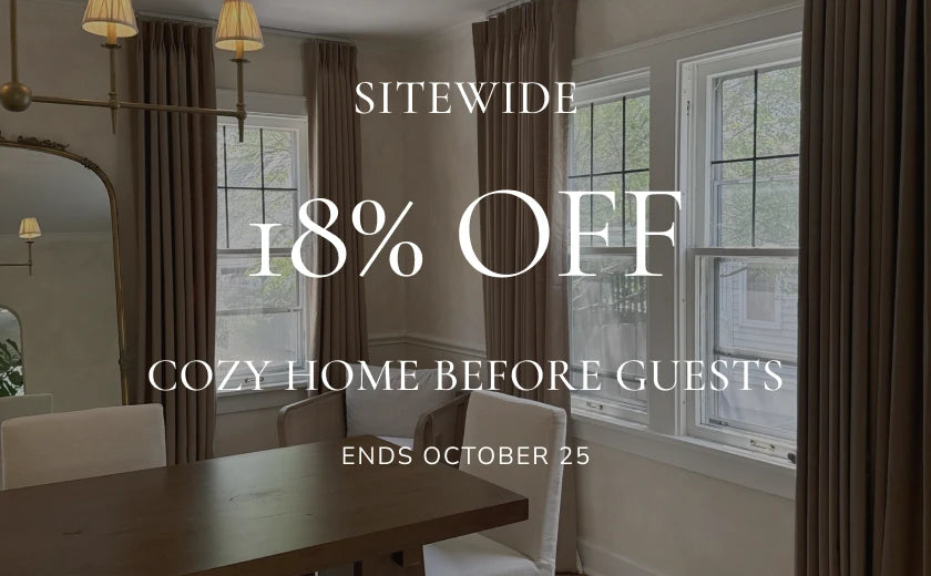 Cozy Home Before Guests: 18% off sitewide, ends October 25